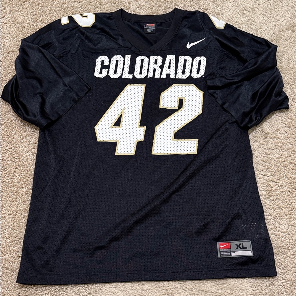 Nike Black and White Colorado Jersey